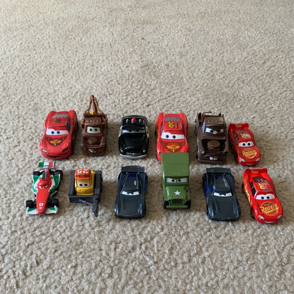 Die Cast Disney Pixar Cars toys